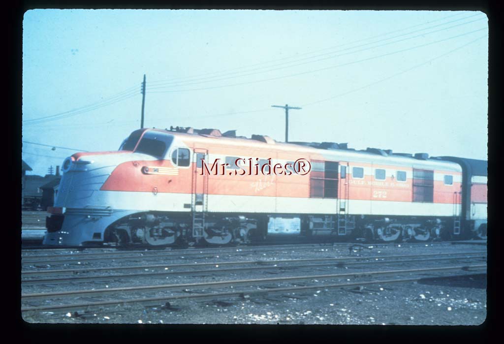 Duplicate Slide GM&O Gulf Mobile & Ohio DL109 272  